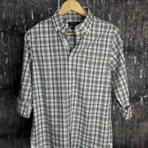 Mens Premium Minimal Check Shirt