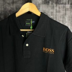 Premium Black Polo T-Shirt