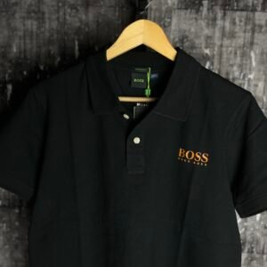 Premium Black Polo T-Shirt