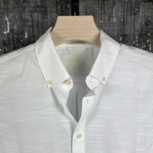 Signature White Textured Premium Shirt