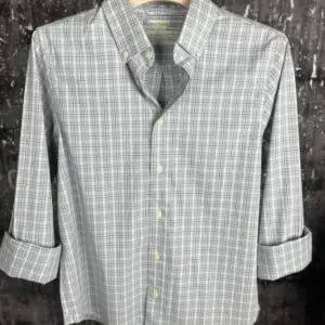 The Metro Grey Modern Check Shirt
