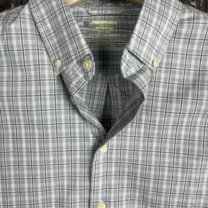 The Metro Grey Modern Check Shirt