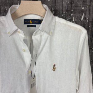 Premium Remi Cotton Shirt – White