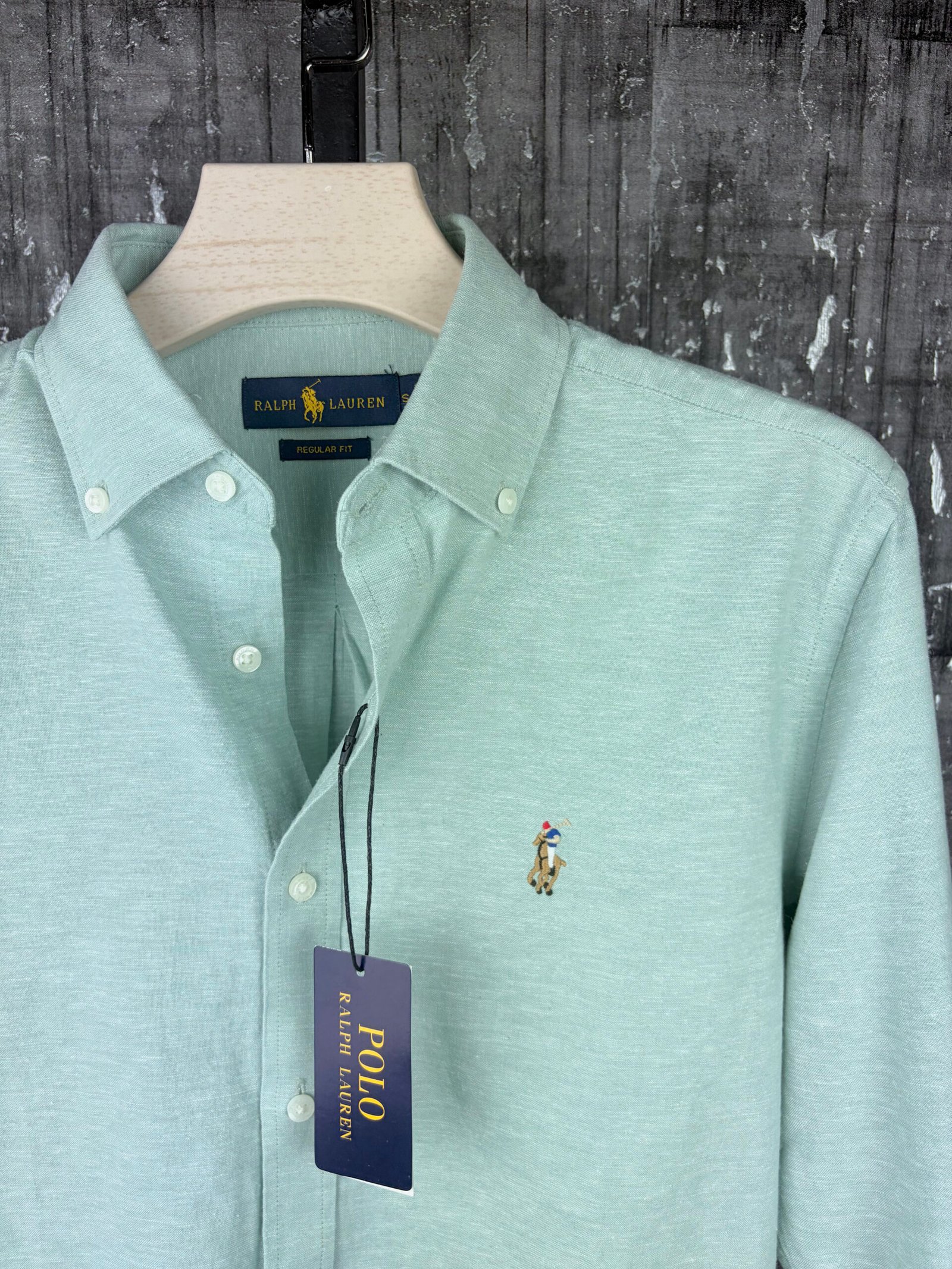 Premium Remi Cotton Casual Shirt – Mint Green