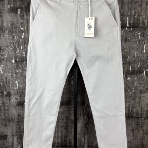 Classic Light Grey Chino Pants