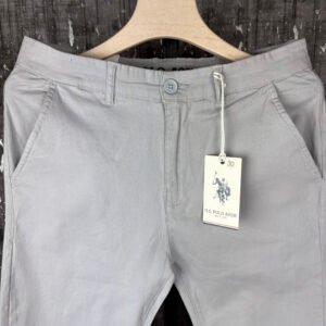 Classic Light Grey Chino Pants